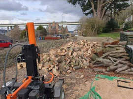 Log splitter hire/service in Tayside and Fife