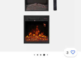 Inset fire brand new
