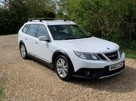 Saab 9 3 X, 2011 (60) white estate Manual Diesel, 267,000 miles
