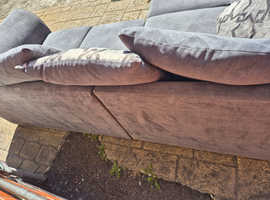 Grey corner sofa