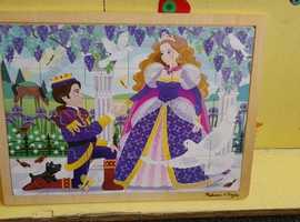 Melissa and Doug Prince and Princess 24pc puzzle