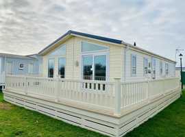 STUNNING 3-bed Delta Desire Lodge 2015 40ft x 20ft at Martello Beach Holiday Park