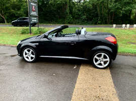 Vauxhall Tigra, 2006 (56) Black Convertible, Manual Petrol, 42,430 miles