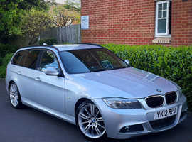 2012 12 REG BMW 3 Series E91 318d M Sport Manual Touring s/s 5dr - ESTATE - GREAT SPECIFICATION - HPI CLEAR