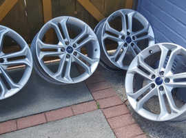 set of ford focus st alloy wheels 19 inch