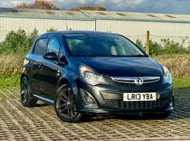 Vauxhall Corsa Limited Edition, 2013 (13) Black Hatchback, Manual Petrol, 93,523 miles NEW MOT