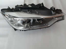 Right hand drive xenon headlight with balast right driver off side BMW 3 series 2015 RHD UK