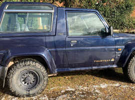 Daihatsu Fourtrak, 1999 (V) Blue Estate, Manual Diesel, 108,311 miles