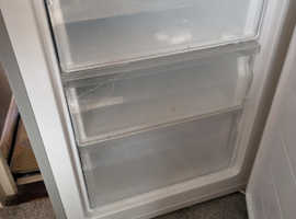 Grey/silver fridge freezer