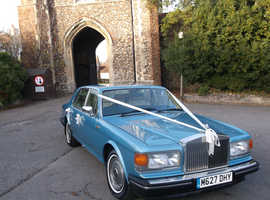 Rolls Royce Silver Spirit, 1995 (M) Blue Saloon, Automatic Petrol, 127,004 miles.