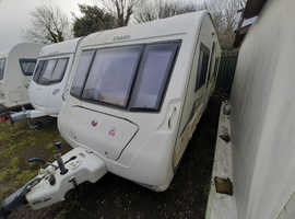 2010 Elddis Crusader Cyclone, 4 berth, island bed, awning, serviced, delivery & p/x possible