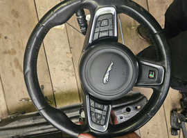 Jaguar xe steering wheel