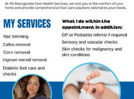 Mobile foot care in the comfort of your own home