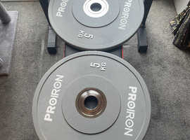 PROIRON oylmpic bumper weight plates