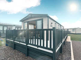 Stunning Single Lodge For Sale With Decking Call Luther To View