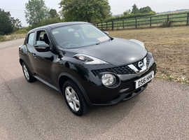 Nissan Juke, 2016 (16) Black Hatchback, Manual Diesel, 128,000 miles
