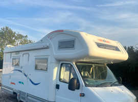2004 Fiat motorhome 5/6 berth FSH VGC bargain very low miles