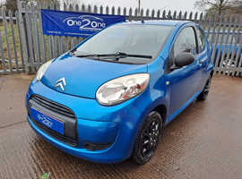 Citroen C1, 2011 (61) Blue Hatchback, Manual Petrol, 105,715 miles