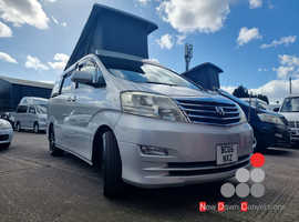 FRESHLY IMPORTED NEWLY CONVERTED TOYOTA ALPHARD CAMPERVAN MOTORHOME