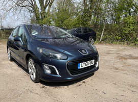 Peugeot 308, 2011 (61) blue hatchback, 6 speed Manual 1.6 Diesel, 98,500 miles New brakes all round