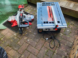 CHOP SAW & 10INCH TABLE SAW