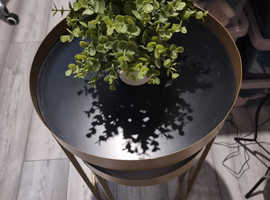 FAUX plant bushy in white pot