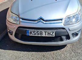 Citroen C4, 2009 (58) Silver Hatchback, Semi auto Diesel, 151,500 miles