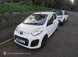 Citroen C1, 2012 (62) White Hatchback, Manual Petrol, 120,914 miles