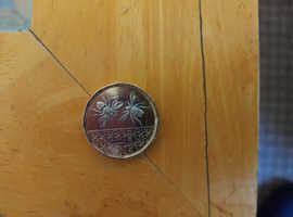 One pound coin