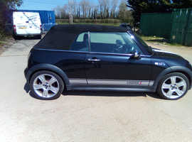 mini cooper s convertible 1.6 2007 fsh