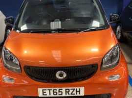Smart Fortwo Coupe, 2016 (65) Orange Coupe, Manual Petrol, 41,000 miles