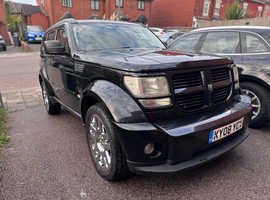 Dodge Nitro, 2008 (08) Black Estate, Automatic Diesel, 149,000 miles