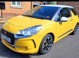 Citroen Ds3, 2017 (17) Yellow Hatchback, Manual Diesel, 104,000 miles