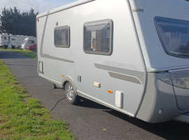 2007 HYMER NOVA 470 2 berth caravan with motor-mover and rear washroom with separate shower