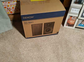 Denon sc-m41 bookshelf speakers new