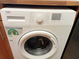 Bargain £50 OVNO (Quick sale) Beko WTG820M1W 8kg 1200prm Freestanding Washing Machine - White Selling due to getting new one excellent working order