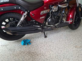 Keeway superlight 125cc only 780 miles