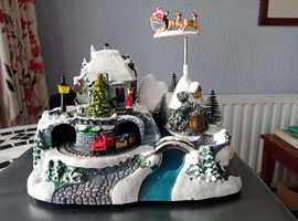 Boxed Brand New, Light Up, Stunning, Beautiful Christmas Scene.