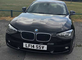 BMW 1 series, 2014 (14) Black Hatchback, Manual Diesel, 109,648 miles