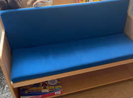 Child's sofa bench book seat
