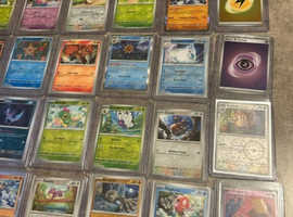 Pokmon cards and mat
