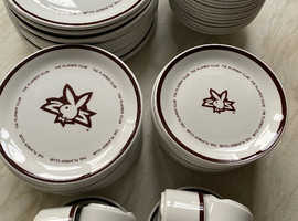 1970's Playboy Club 25th Anniversary Crockery Set