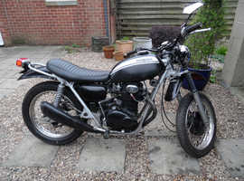 HONDA SL350 PROJECT 1971 RUNNER WITH UK REG