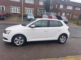 Skoda Fabia, 2016 (16) White Hatchback, Manual Diesel, 10,000 miles