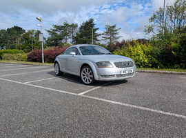 Audi TT, 2000 (X) Silver Coupe, Manual Petrol, 142,468 miles