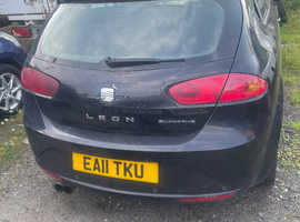 Seat Leon, 2011 (11) Black Hatchback, Manual Petrol, 79,115 miles