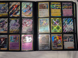Pokemon Card Binder - 100+ Holos, EX/V/VMAX, Radiants, Trainers & Vintage