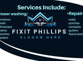 Fixit Phillips  repairs and pressure washing services