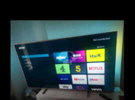 70 inch tv works perfect senosory lights intracts with tv