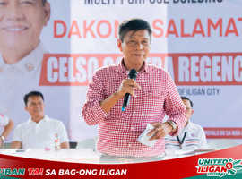 A message of gratitude and hope from Congressman Celso Regencia